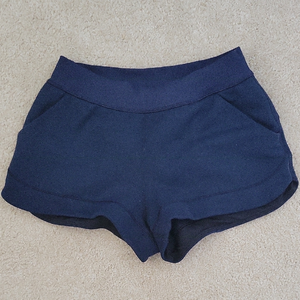 Lululemon Athletica Deep Blue Athletic Shorts